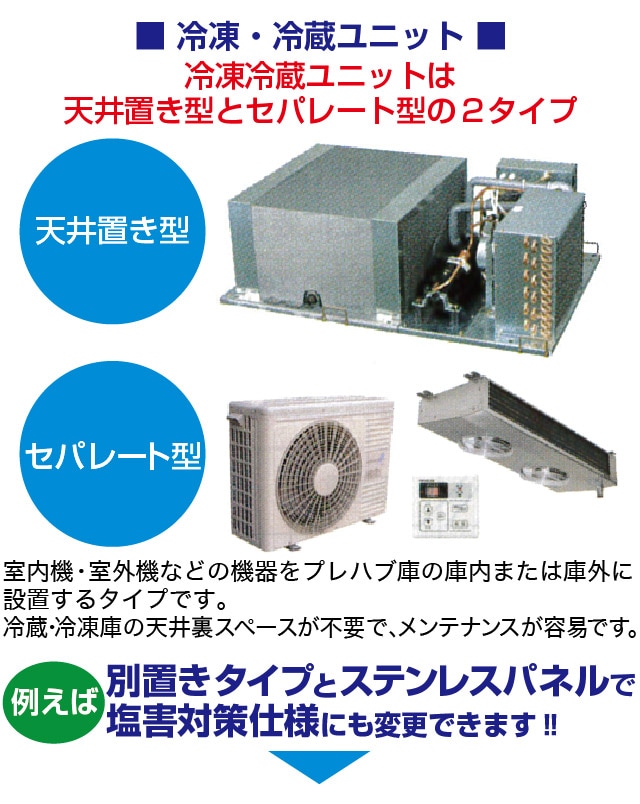 プレハブ冷凍庫・冷蔵庫 ｜レマコム株式会社